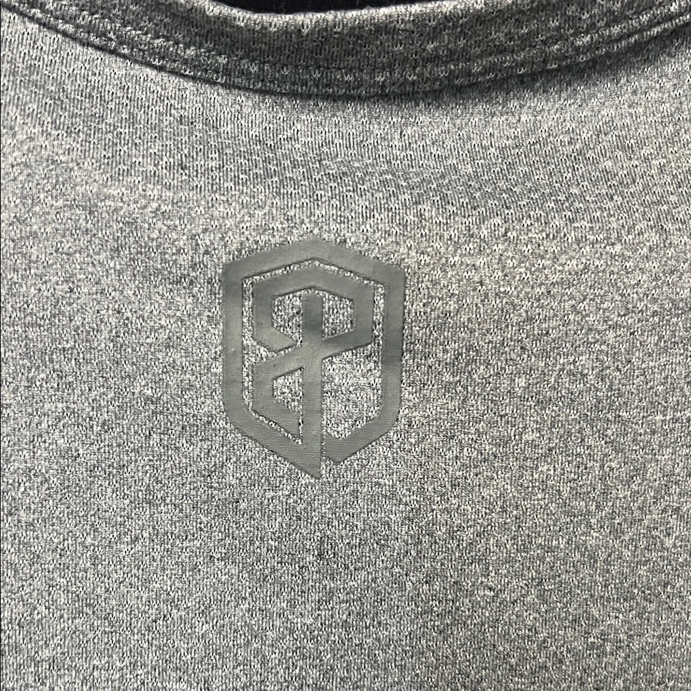 NWT Born Primitive Men's Heritage Tee - 2XL - Heather Grey - Picture 5 of 6